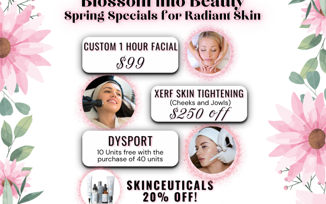 Wesley Chapel med spa specials flyer