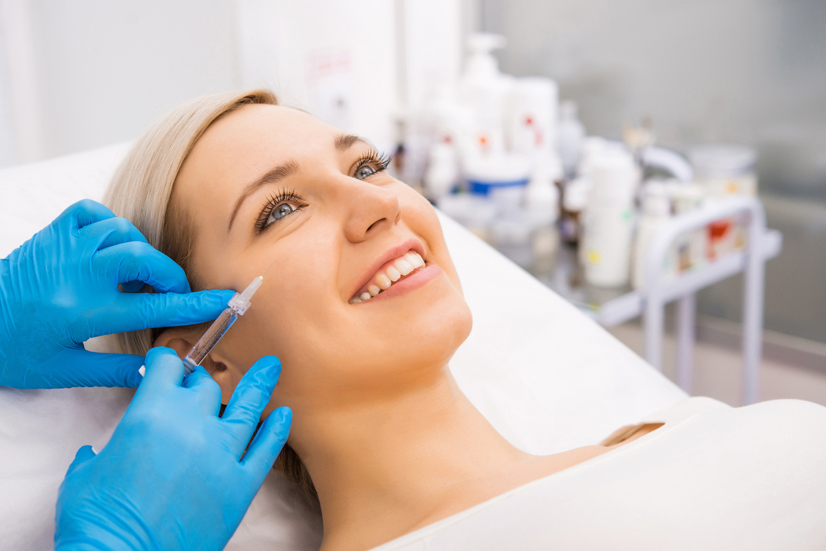Provider administering fillers in Zephyrhills FL patient at Inside Out Aesthetics and Wellness Wesley Chapel